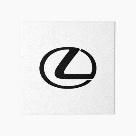 "black lexus logo" Art Board Print for Sale by AlanHurd | Redbubble