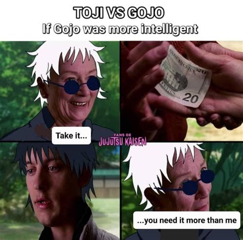 As the head of the Gojo clan he has to be very rich... : r/JuJutsuKaisen