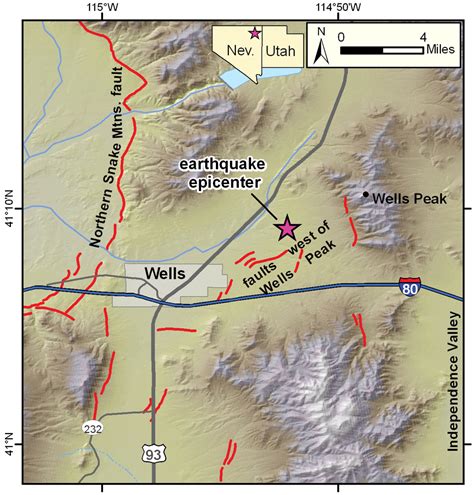 6.0 Earthquake, Wells, NV – Utah Geological Survey