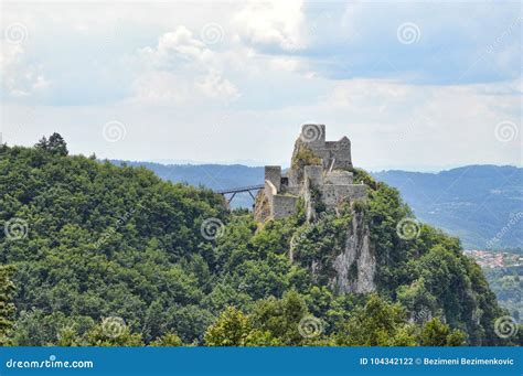 Old Castle in Place Srebrenik Editorial Photography - Image of fortress ...