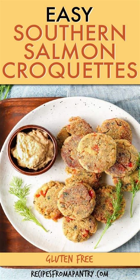 Easy Salmon Croquettes | Salmon croquettes, Croquettes, Salmon ...