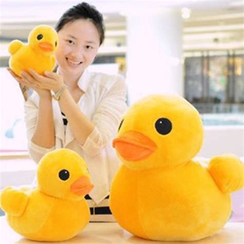 Cute Cartoon Yellow Duck Plush Decoration Doll Creative Plush Stuffed ...