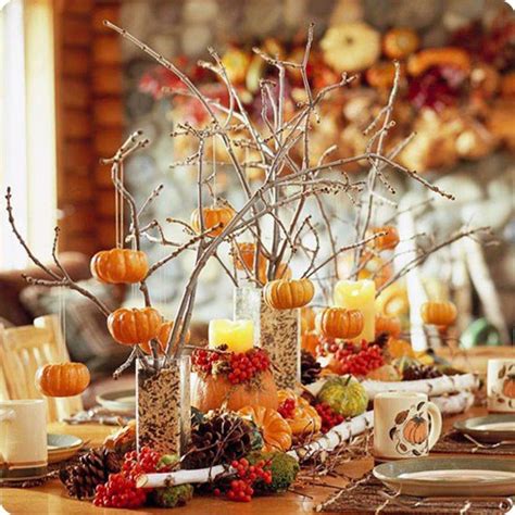 Picture Of Autumn Table Decorating Ideas