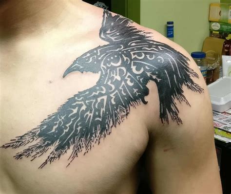 100 Inspirational Raven & Crow Tattoo Ideas - Ultimate Guide