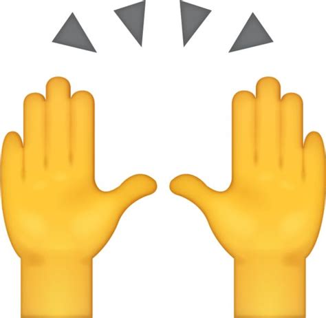 High Five Emoji [Download iPhone Emojis] | High five emoji, Hand emoji ...