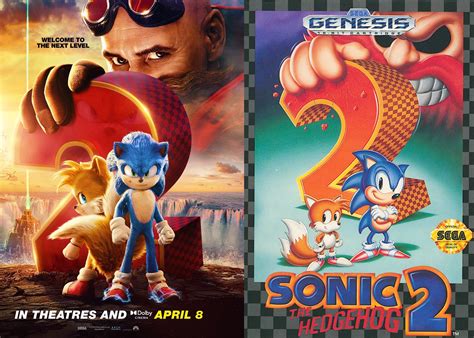 New Sonic 2 Movie Poster Is a Tribute To the Classic Boxart