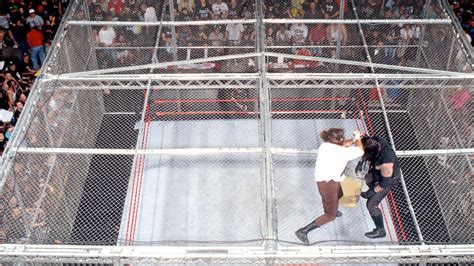 Mankind vs. The Undertaker - Hell in a Cell Match: King of the Ring ...