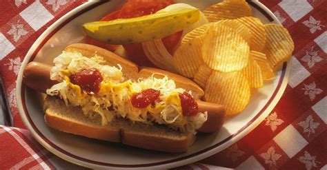 Hot Dogs with Sauerkraut recipe | Eat Smarter USA