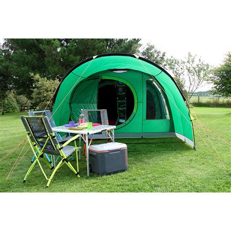 Coleman FastPitch™ Valdes 4 Person Air Tent with Blackout Bedrooms ...