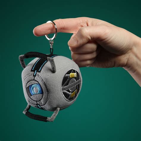 Portal 2 Wheatley Plush Keychain | Gadgetsin