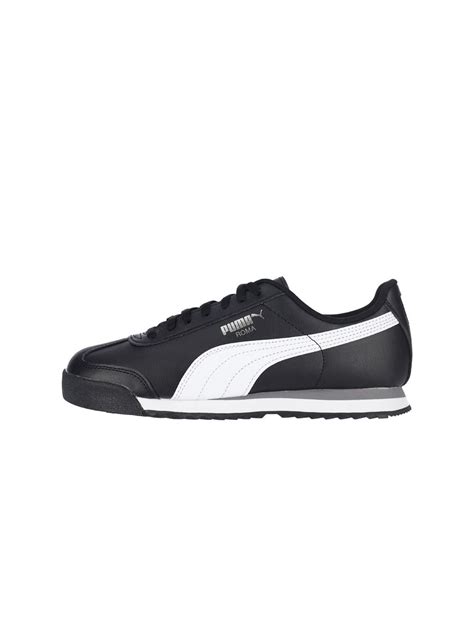 Shop Puma Roma Basic Shoe Youth Black | Studio 88