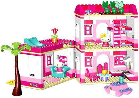 Mega Bloks Hello Kitty Vacation Series Beach House Set 10929 - ToyWiz