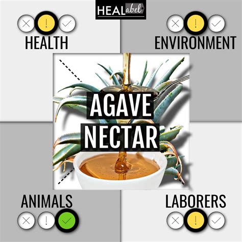 agave nectar benefits Archives | HEALabel