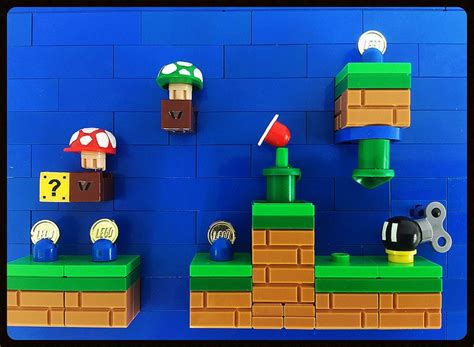 Super Mario Mini | Cool lego creations, Lego mario, Lego super mario