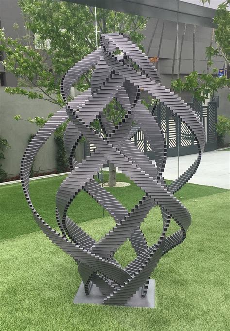 Double Helix Sculpture by Jeff Davis - Fine Art America