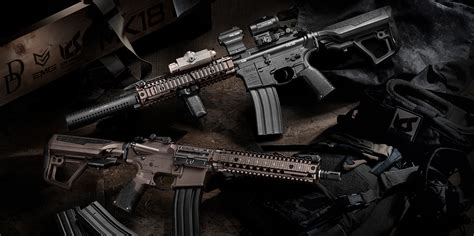 エアガン・ ICS EMG Daniel Defense DD MK18 S3 電子トリガー搭載 電動ガン ツートーンカラー ダニエル ...