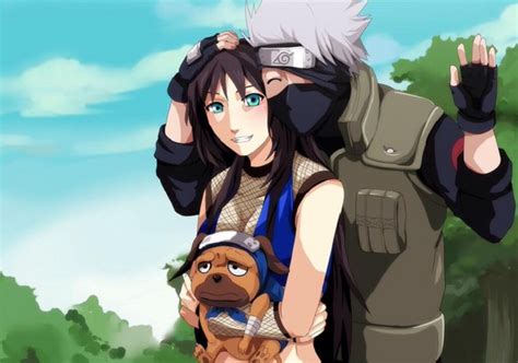 Kakashi And Hanare Kiss