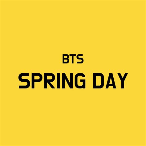 BTS Spring Day – Seoulbox