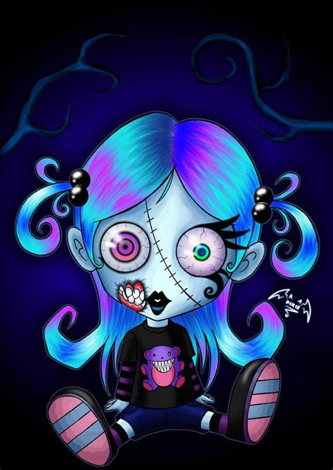 Cute Zombie Cartoon Girl Images & Pictures - Becuo | Cute zombie ...