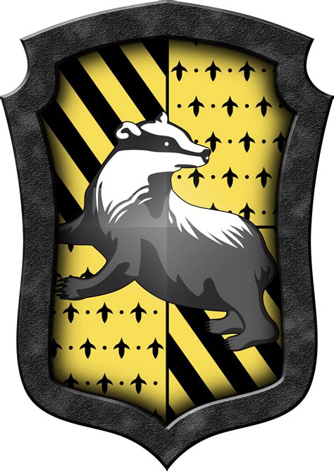 Hufflepuff Crest by GeijvonTaen on DeviantArt