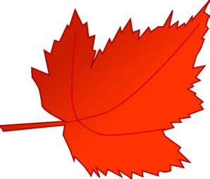 Maple Red Leaf Clip Art at Clker.com - vector clip art online, royalty ...