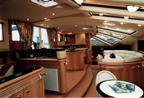 Catamaran interior. (With images) | Boat interior, Sailboat interior ...