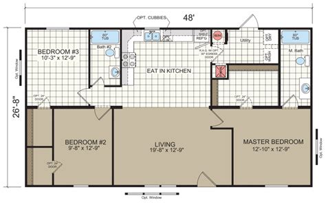 How To Read And Understand Mobile Home Floor Plans Mhvillage