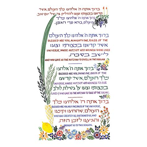 Banner - "Blessings For Sukkot" - The Sukkah Project®