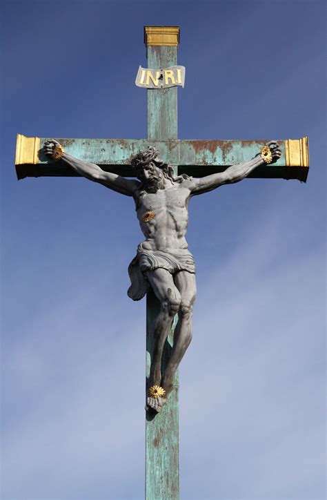 Famous sculpture of Jesus on the cross | Religious Sculpture