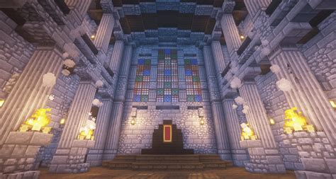 View 11 Minecraft Throne Room Designs - pointiconicbox