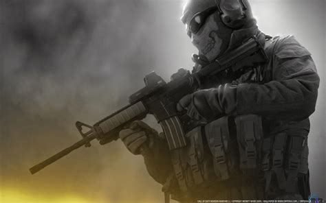 🔥 Download Call Of Duty Modern Warfare Wallpaper Ghost HD In by ...