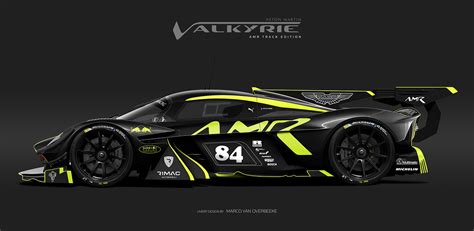 Aston Martin Valkyrie AMR Pro/Heritage Livery Concepts on Behance