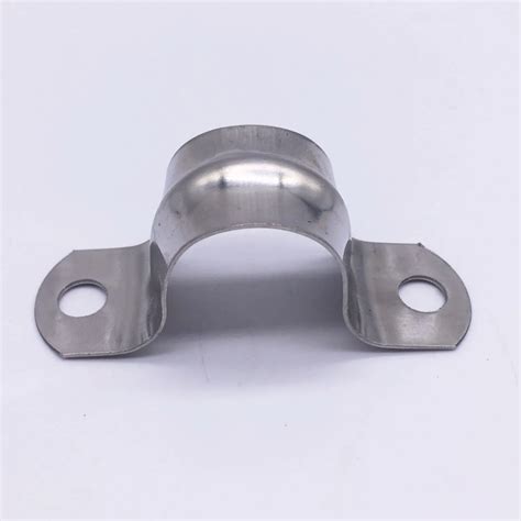 Stainless Steel 304 Clamps for Pipe Rigid Conduit with Two Hole Mount ...