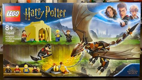 LEGO Harry Potter 75946 Hungarian Horntail Triwizard Challenge REVIEW ...