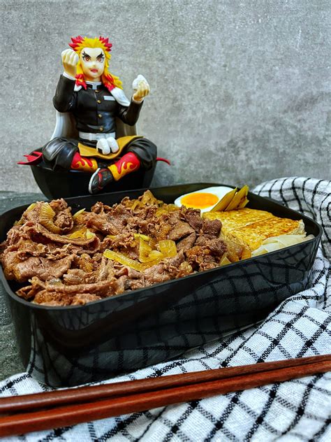 Rengoku's Bento: Inspired by Demon Slayer (gluten free)