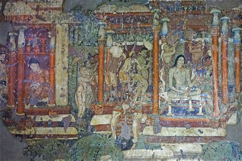 Murals of Ajanta Cave (Illustration) - World History Encyclopedia