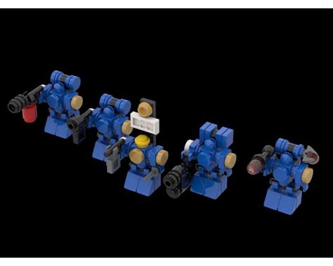 LEGO MOC Warhammer 40k Space Marines (Tactical Squad) by meregt ...