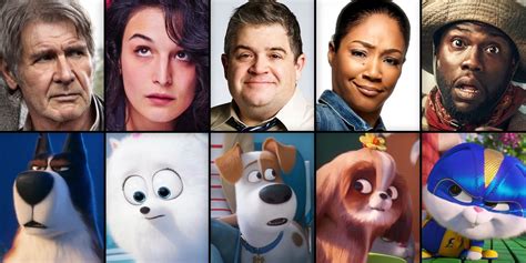 The Secret Life Of Pets 2 Voice Cast