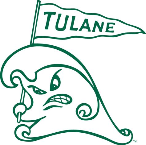 Tulaneu Cvlmk0200a 2012 Scc Srgb Medium - Tulane Logo Clipart - Large ...