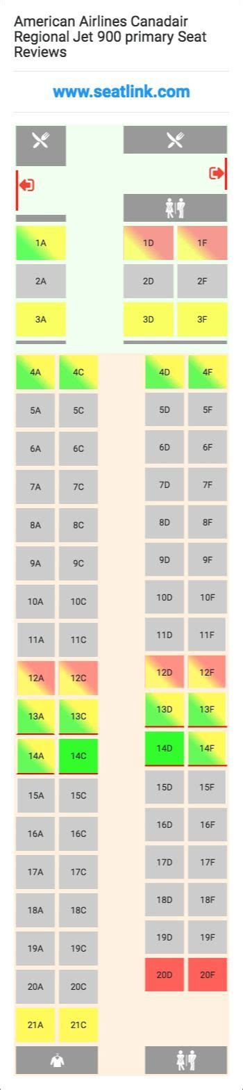 Canadair Regional Jet 900 Seating : Seat Map Delta Airlines Bombardier ...