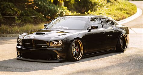 15 Photos Of The Sickest Stanced Muscle Cars Hotcars