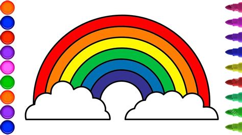 Rainbow Drawing at GetDrawings | Free download