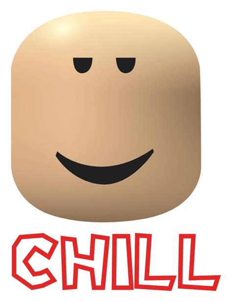 Stay Cool with Roblox Chill Face