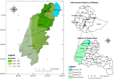 Map of Sidama region (Source: Matewos (2020)... | Download Scientific ...