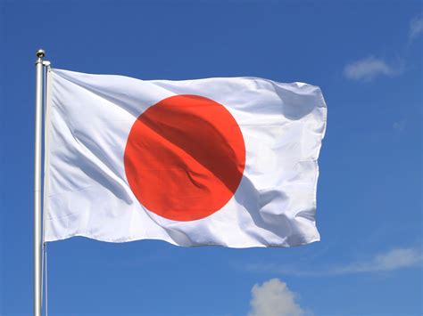 Große Japan Flagge - 150 x 250 cm - FlaggenPlatz Online Shop