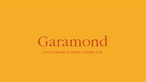 Garamond Font : Download Free for Desktop & Webfont