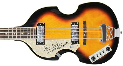 Lot Detail - The Beatles: Pete Best Signed Beatles Bass Guitar (BAS ...