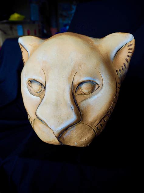 Nala crown mask for The Lion King Junior musical production. Created by ...