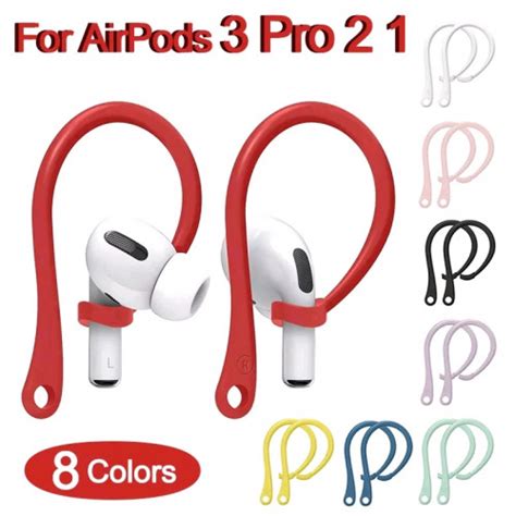 New Silicone Ear Hooks for Apple AirPods pro Accessories Anti-fall ...