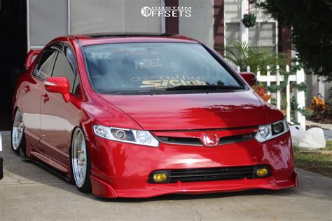 2007 Honda Civic ESR Sr04 Air Lift Performance | Custom Offsets